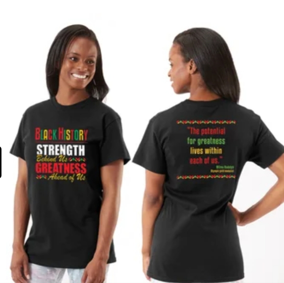 Gildan Strength behind Us Inspirational Unixed T-Shirt Size Large. - Picture 4 of 4